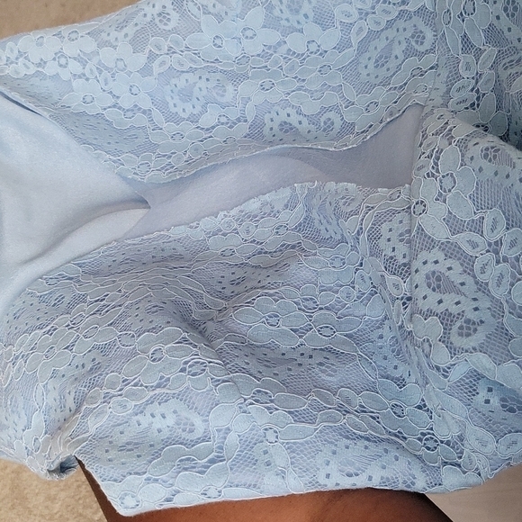 Avantlook blue lace Fairycore Fairy High Low Romantic dress - Picture 3 of 5